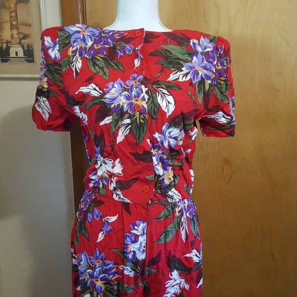 Pants - Red Romper